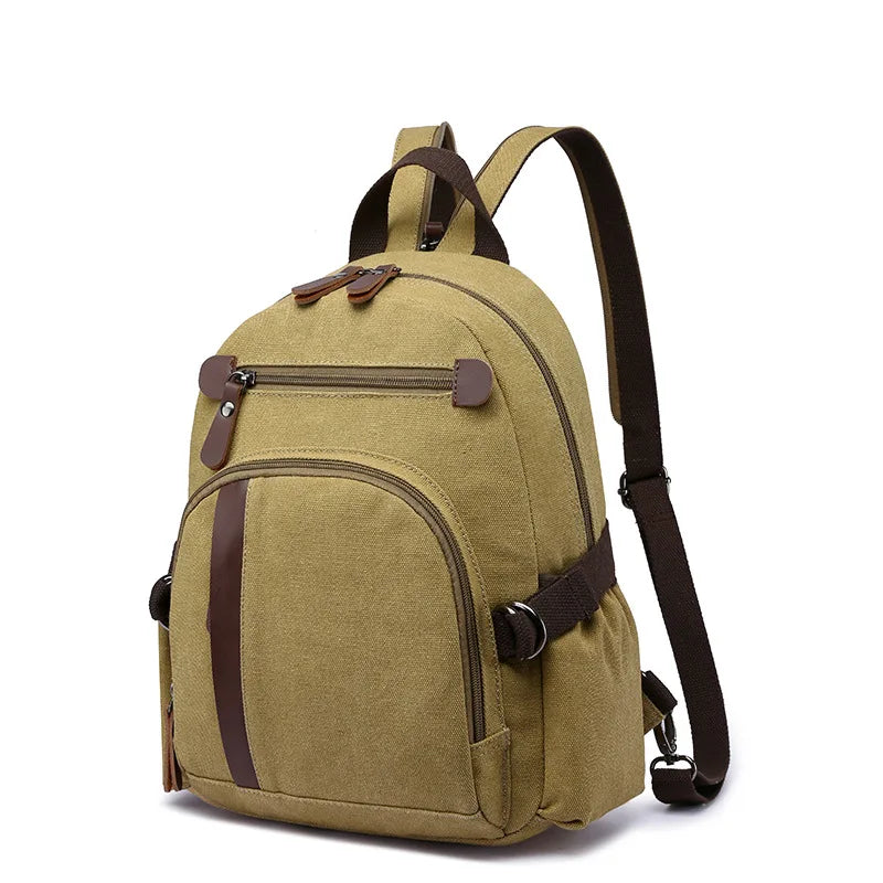 Carter | Canvas Large Unisex Travel Backpack-Elly Rose