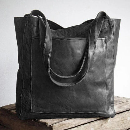 Dagmar - Elegant leather handbag-Elly Rose