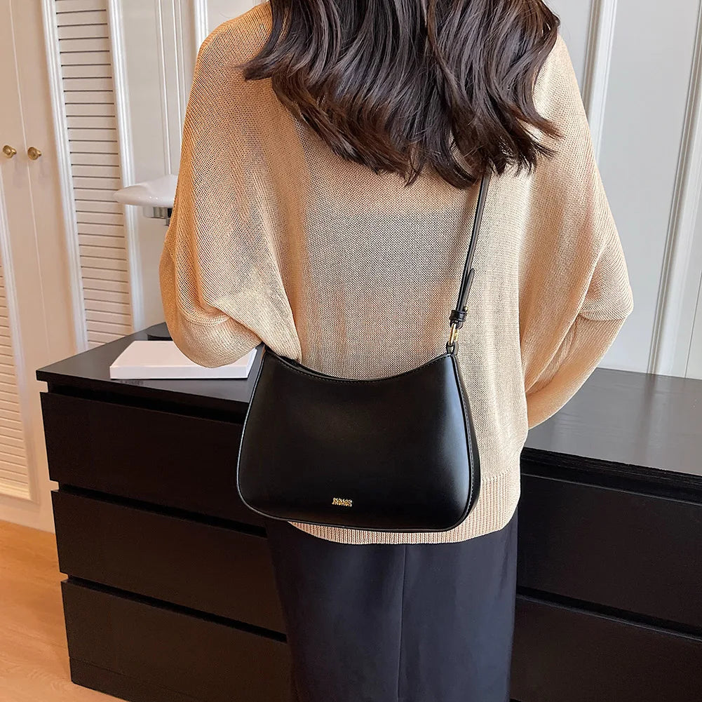 Trendy shoulder bag in vegetable leather-Elly Rose