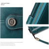 Leather wallet with strap | Large capacity-Elly Rose