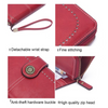 Leather wallet with strap | Large capacity-Elly Rose
