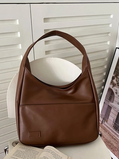 Lisanne Large Ladies Leather Shoulder Bag | Handbag | Shopper Brown-Elly Rose