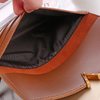Suede leather wallet | Large and modern-Elly Rose