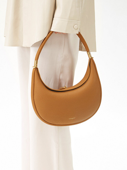 Luna Stylish Leather Handbag | Shoulder Bag | Round Bag Ladies | Crossbody Bag-Elly Rose