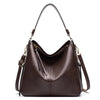 Gaëlle - Large leather bag for women-Elly Rose