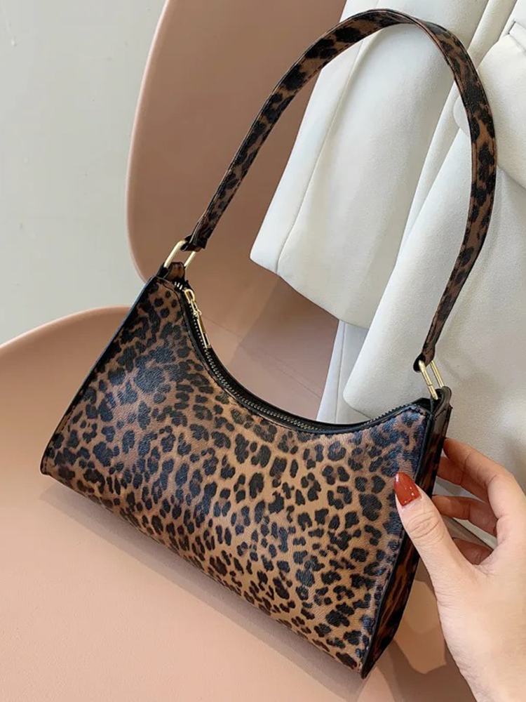 Maaike Leopard Print Handbag | Shoulder Bag | Design Bag-Elly Rose