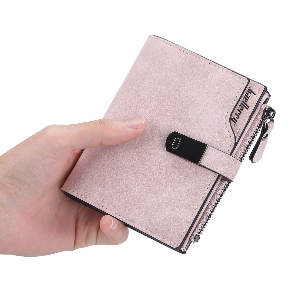 Compact wallet with magnetic loop | Practical and trendy-Elly Rose
