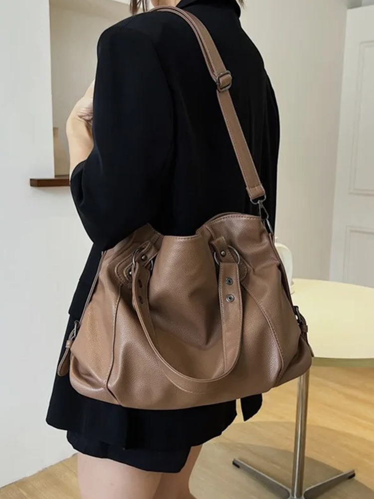 Mandy Ladies' Shoulder bag | Handbag | Shopper Brown-Elly Rose