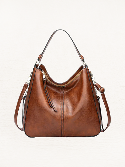 Maria Soft Leather Shoulder Bag | Handbag Ladies | Shopper-Elly Rose