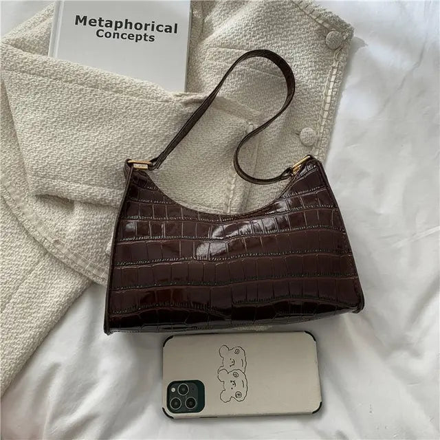 Melina - Elegant leather handbag for ladies-Elly Rose