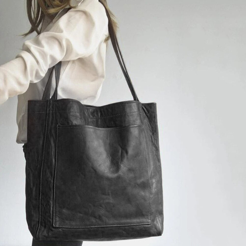 Dagmar - Elegant leather handbag-Elly Rose