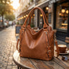 Emily | Spacious Leather Tote Bag