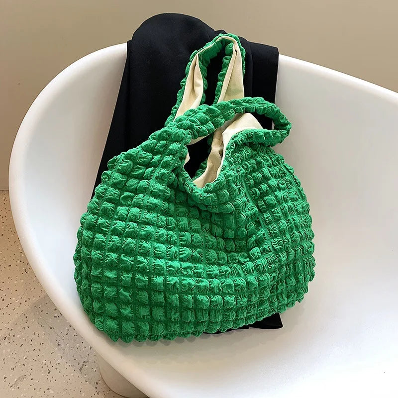 Pleated cloud bag for summer-Elly Rose