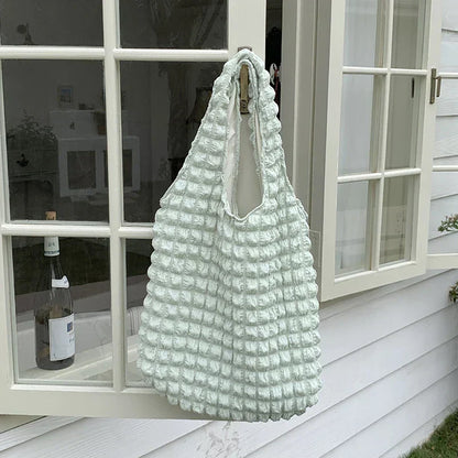 Pleated cloud bag for summer-Elly Rose