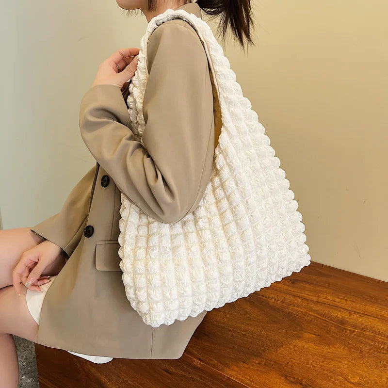 Pleated cloud bag for summer-Elly Rose