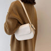 Priscilla - Elegant handmade leather shoulder bag-Elly Rose