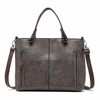 Lina - Vintage-style leather shoulder bag-Elly Rose