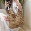 Lumina wicker shoulder bag-Elly Rose