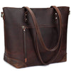 Vintage leather tote bag - Jassi-Elly Rose