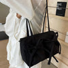 Nylon shoulder bag with bow Fina Moda-Elly Rose