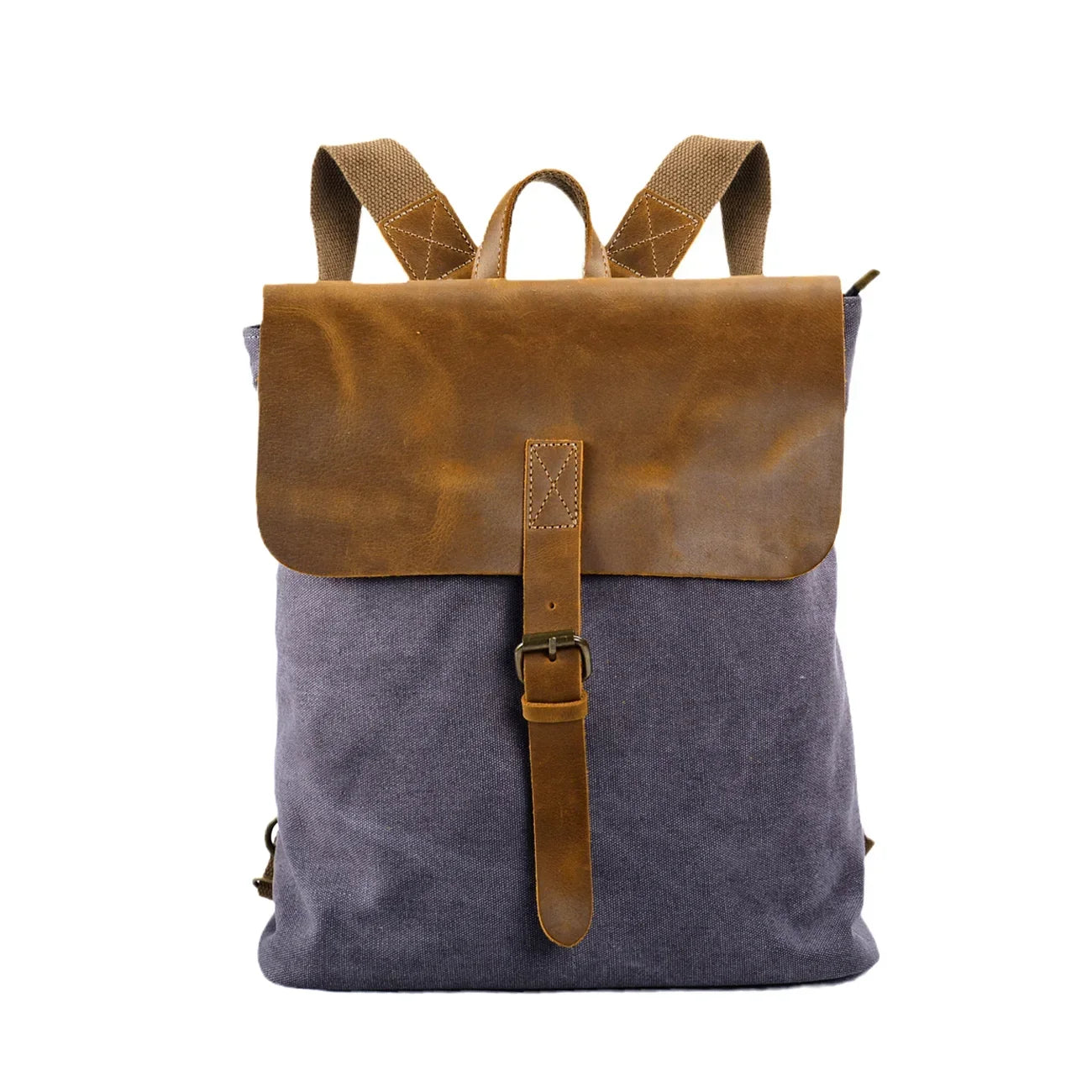 Fatima | Large canvas backpack, elegant and convertible-Elly Rose