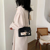 LuxeLena Shoulder bag in contrasting color-Elly Rose