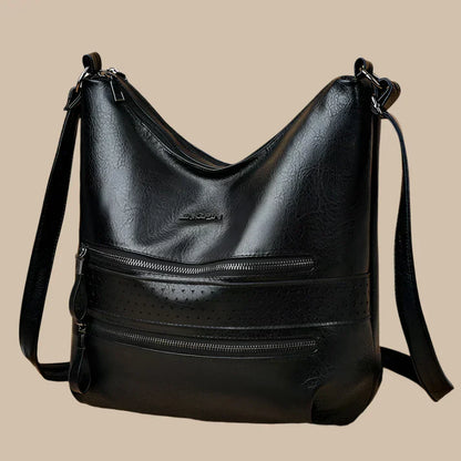 Veda - High-quality shoulder bags in vegan leather-Elly Rose