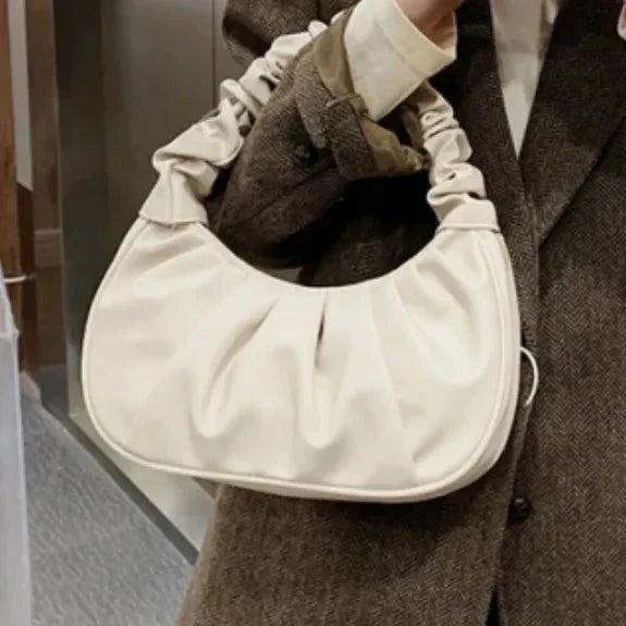 ChicElegance Pleated handbag-Elly Rose