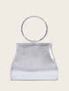 Luxury evening clutch bag in radiant satin-Elly Rose