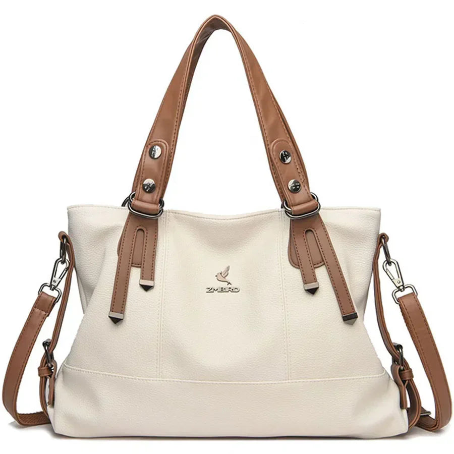 ChicElegance luxury leather shoulder bag-Elly Rose