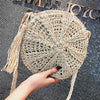 ChicWaves rattan shoulder bag-Elly Rose