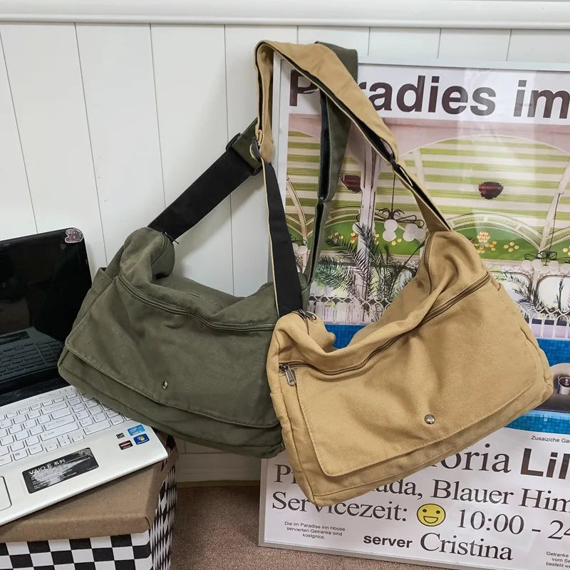 CrossStream - Trendy Messenger Sling Bag-Elly Rose