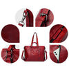 Sign | "Large leather shoulder bag".-Elly Rose