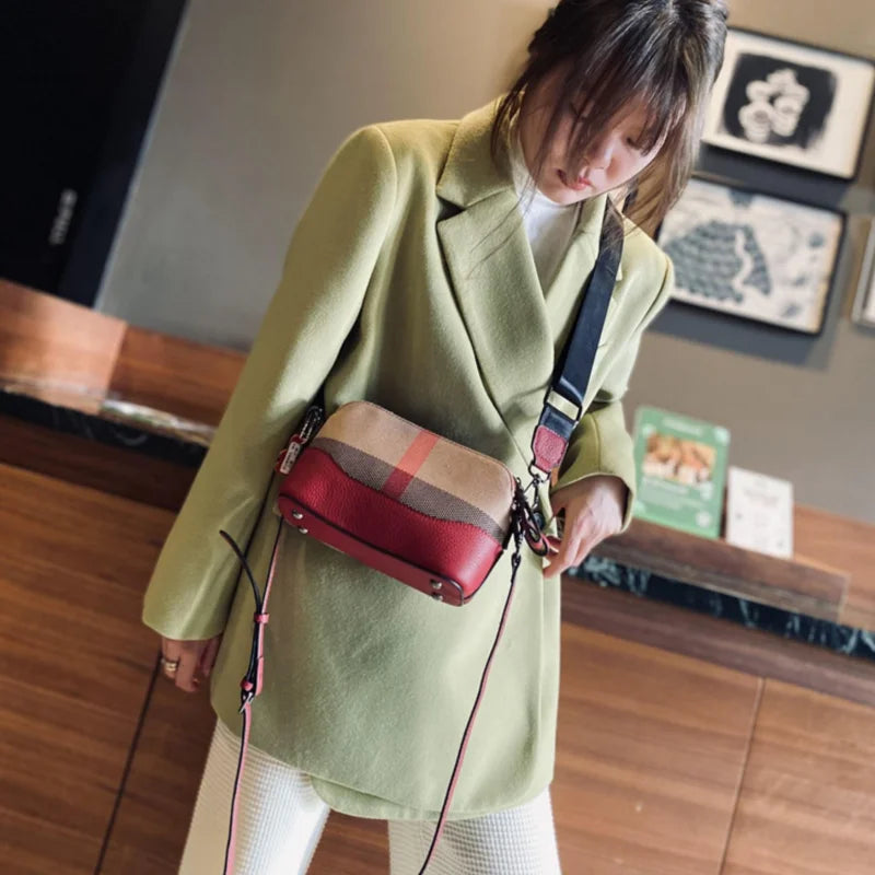 Luxury leather bag for women-Elly Rose