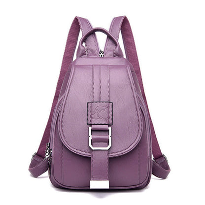 Women's leather backpack - Carolyn-Elly Rose