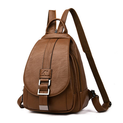 Women's leather backpack - Carolyn-Elly Rose