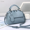 Liva | Elegant leather handbag with crocodile print-Elly Rose