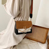 LuxeLena Shoulder bag in contrasting color-Elly Rose