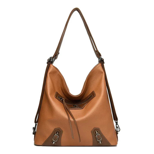 Mille | Elegant multi-compartment leather bag-Elly Rose