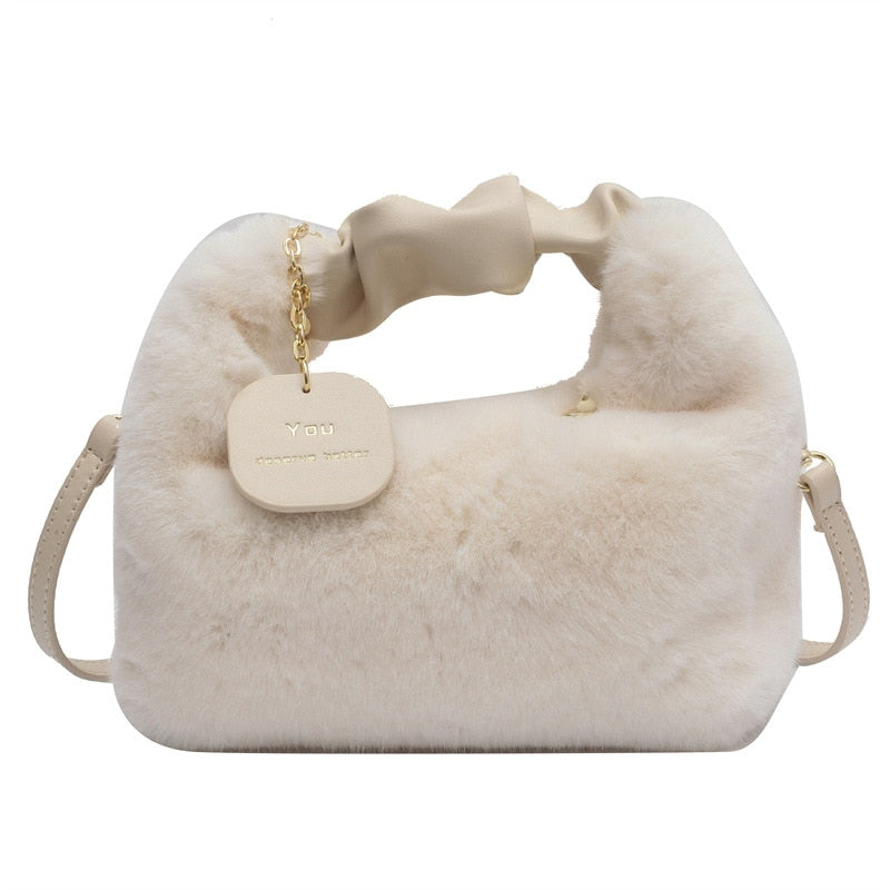 Ella Fluffy handbag - A bag you want to hug-Elly Rose