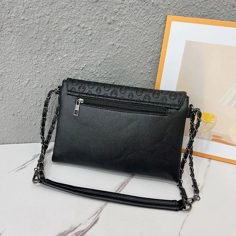 LuxeElegance Vintage Rivet Crossbody-Elly Rose