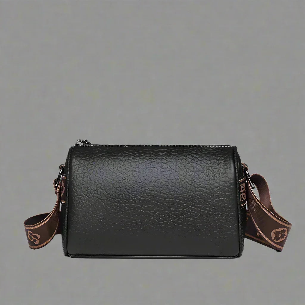 Abigail - Elegant shoulder bag with stone grain pattern-Elly Rose