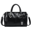 Pia | "Elegant leather handbag with braided handle".-Elly Rose