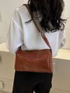 Sabrina Vintage Leather Shoulder Bag | Handbag | Crossbody Shopper-Elly Rose