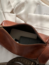 Sabrina Vintage Leather Shoulder Bag | Handbag | Crossbody Shopper-Elly Rose