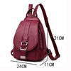 Women's leather backpack - Carolyn-Elly Rose