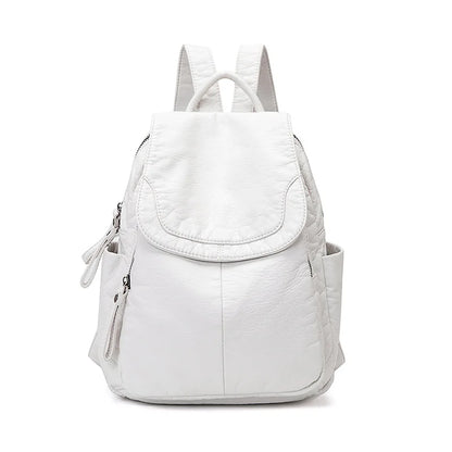 Lily | Washed leather backpack-Elly Rose