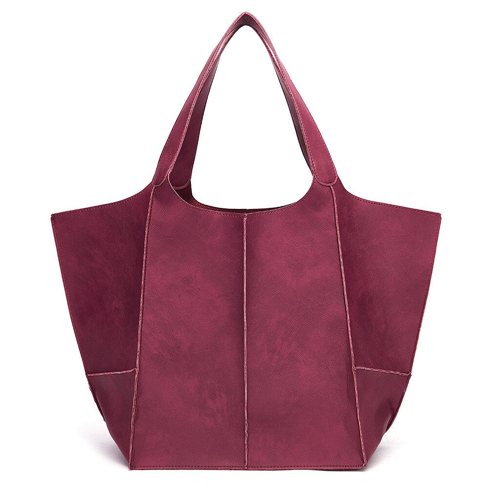 Liva Bag | Spacious leather handbag-Elly Rose