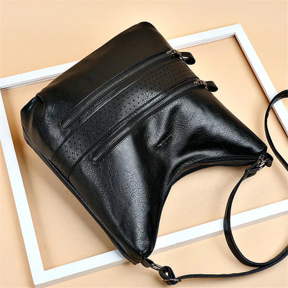 Veda - High-quality shoulder bags in vegan leather-Elly Rose