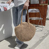 Zoë | Elegant and multifunctional handmade straw bag-Elly Rose